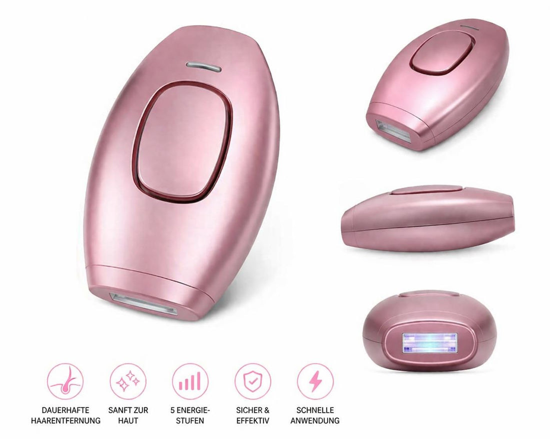 IPL Haarentfernungsgerät Elura | Schmerzfrei, Langanhaltend & Hautschonend | Pink