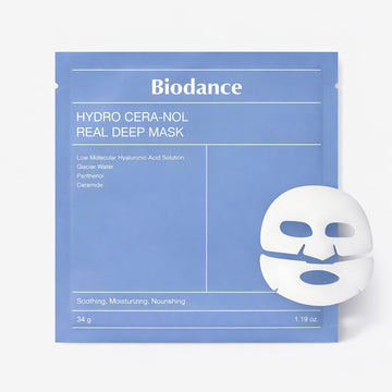4 Stück Bio-Kollagen-Gesichtsmasken – Intensive Feuchtigkeit & Anti-Aging Pflege | Cool Blue